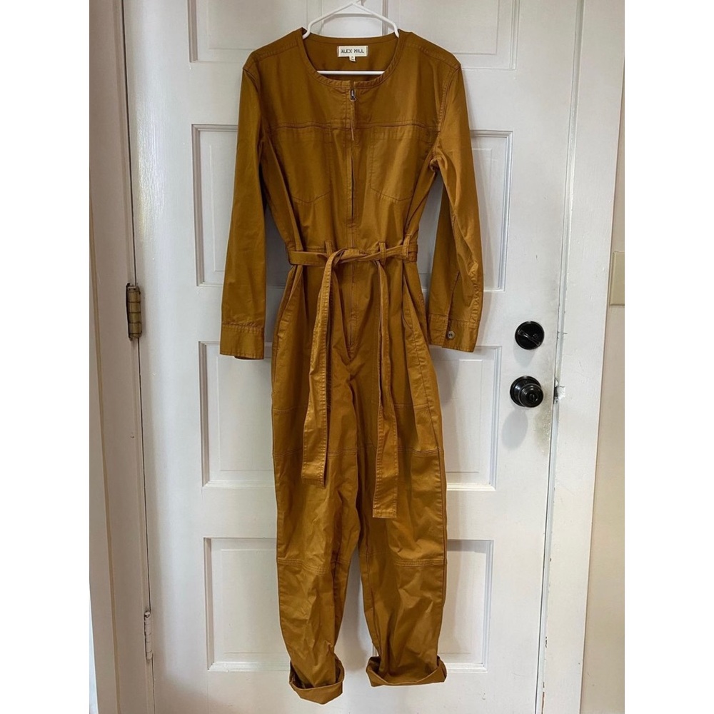 Alex Mill - Ochre/Tan Jumpsuit
